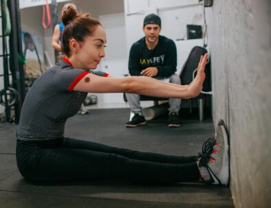 Woman Doing Exercise