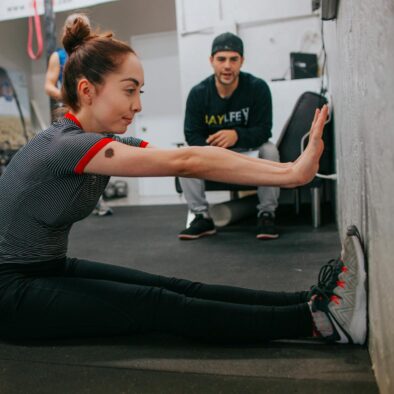 Woman Doing Exercise